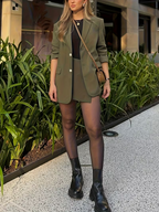 Women's Blazer and Shorts Set