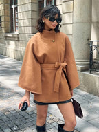 Women's Hip-Length Structured Coat