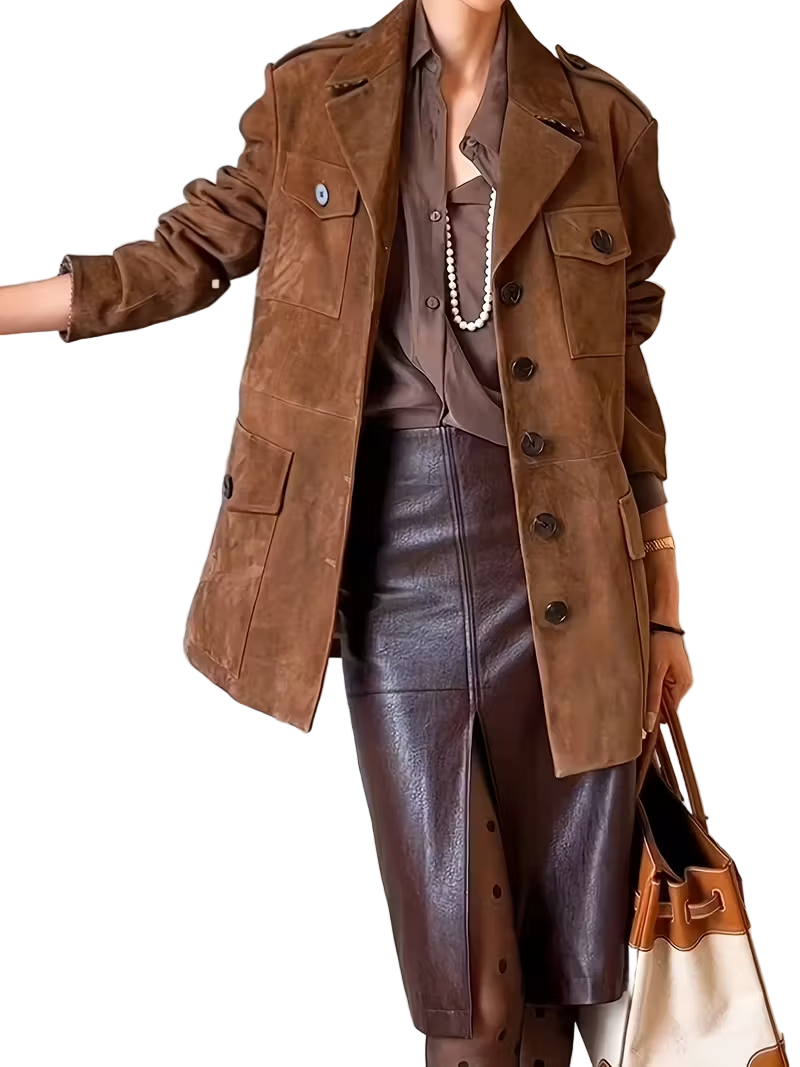 Women's Structured Longline Coat