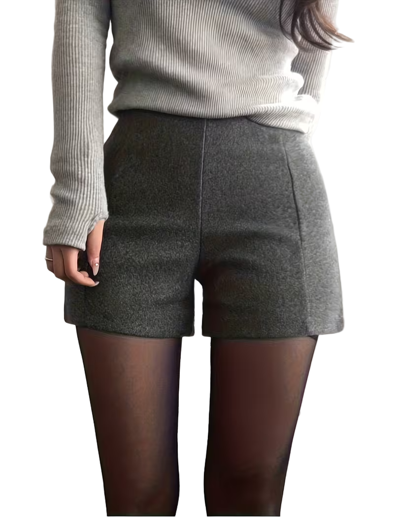 Women's Tailored High-Waisted Shorts