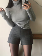 Women's Tailored High-Waisted Shorts