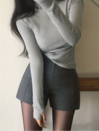 Women's Tailored High-Waisted Shorts