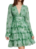 Women's Tiered Ruffle Dress