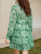 Women's Tiered Ruffle Dress